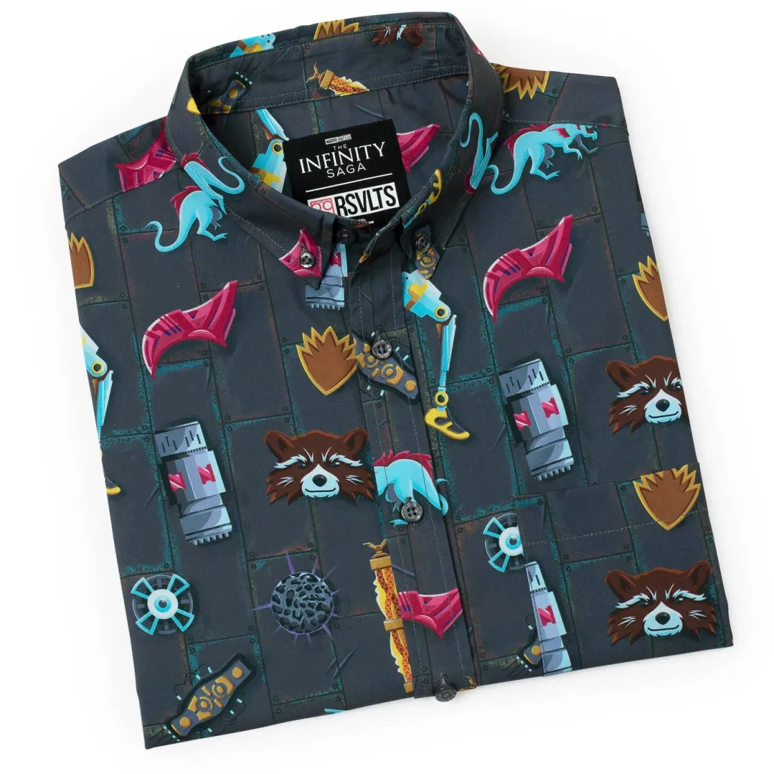 Marvel|Marvel|Marvel Guardians of the Galaxy “Jailbreak” – KUNUFLEX Short Sleeve Shirt