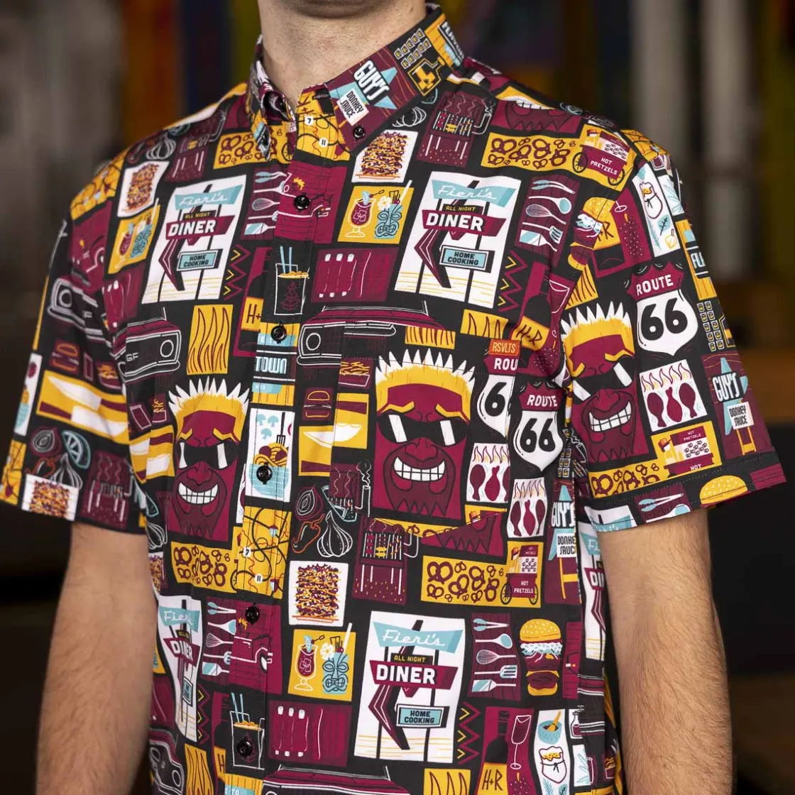Guy Fieri|Short Sleeves|Guy Fieri "Rollin' Out" – KUNUFLEX Short Sleeve Shirt