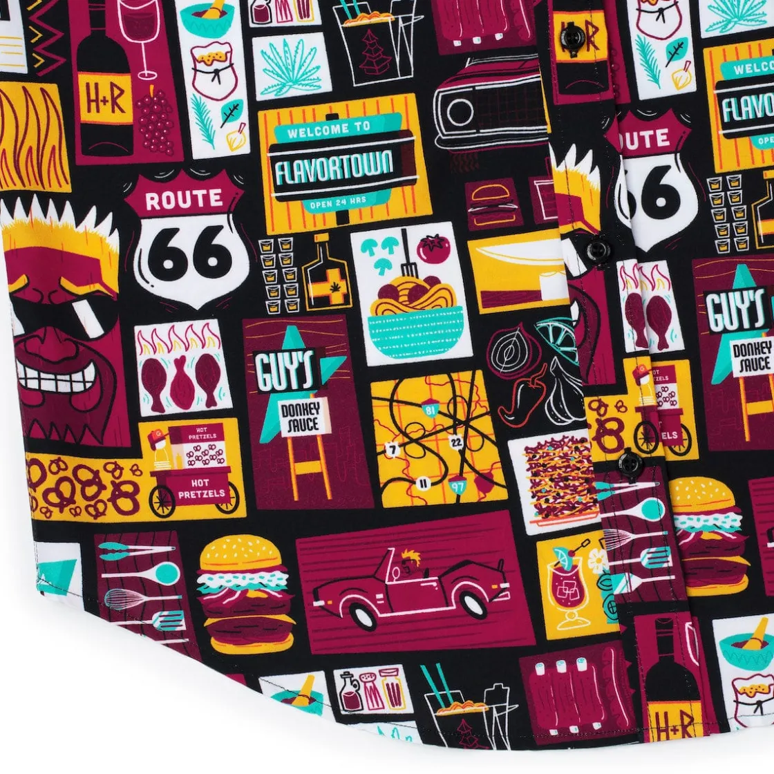 Guy Fieri|Short Sleeves|Guy Fieri "Rollin' Out" – KUNUFLEX Short Sleeve Shirt