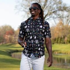 Happy Gilmore|Short Sleeves|Happy Gilmore “It’s All in the Hips” – KUNUFLEX Short Sleeve Shirt