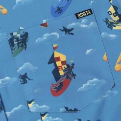 Harry Potter|Warner Bros.|Harry Potter "Bludger, Quaffle, Snitch" – KUNUFLEX Short Sleeve Shirt