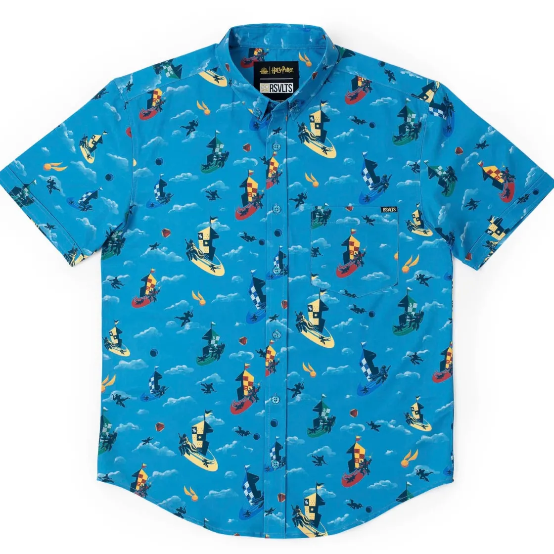 Harry Potter|Warner Bros.|Harry Potter "Bludger, Quaffle, Snitch" – KUNUFLEX Short Sleeve Shirt
