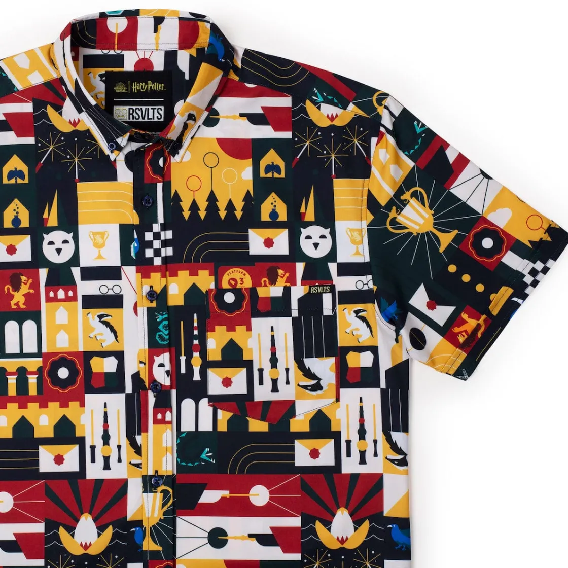 Harry Potter|Warner Bros.|Harry Potter “Magic at Play” – KUNUFLEX Short Sleeve Shirt