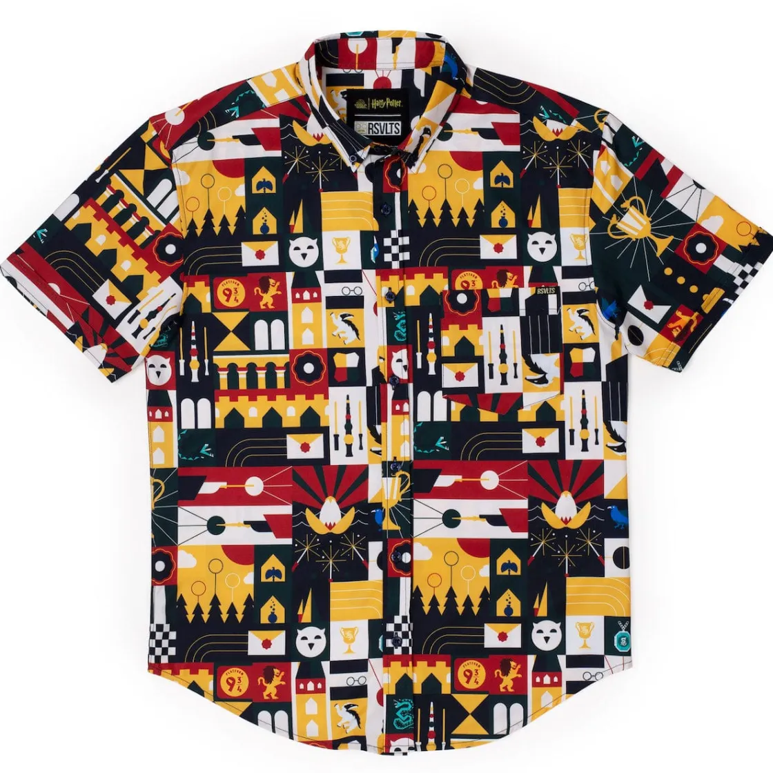 Harry Potter|Warner Bros.|Harry Potter “Magic at Play” – KUNUFLEX Short Sleeve Shirt