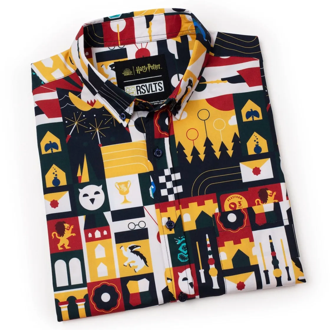 Harry Potter|Warner Bros.|Harry Potter “Magic at Play” – KUNUFLEX Short Sleeve Shirt