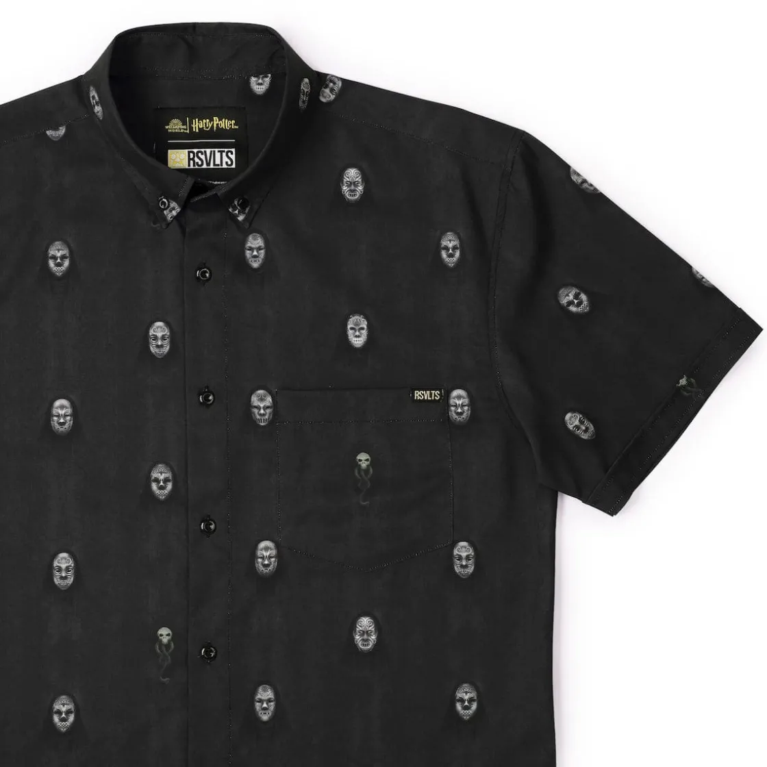 Harry Potter|Warner Bros.|Harry Potter "Morsmordre" – KUNUFLEX Short Sleeve Shirt