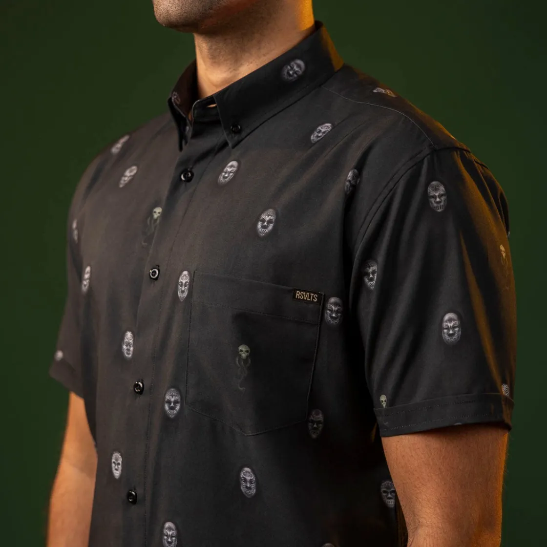 Harry Potter|Warner Bros.|Harry Potter "Morsmordre" – KUNUFLEX Short Sleeve Shirt
