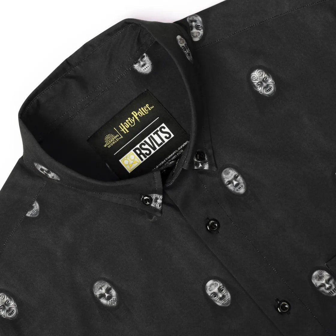 Harry Potter|Warner Bros.|Harry Potter "Morsmordre" – KUNUFLEX Short Sleeve Shirt