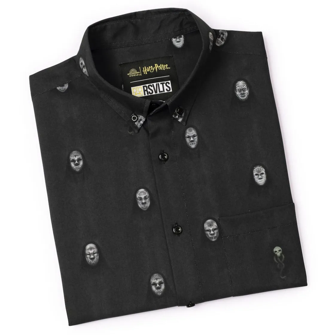 Harry Potter|Warner Bros.|Harry Potter "Morsmordre" – KUNUFLEX Short Sleeve Shirt