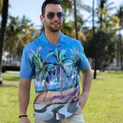 Short Sleeve Shirts|Short Sleeves|RSVLTS Her Name Is Rio – KUNUFLEX Short Sleeve Shirt