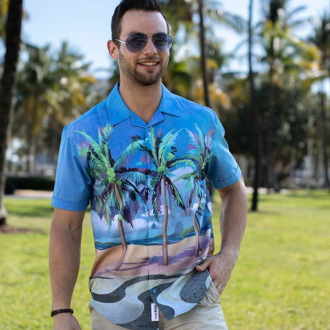 Short Sleeve Shirts|Short Sleeves|RSVLTS Her Name Is Rio – KUNUFLEX Short Sleeve Shirt