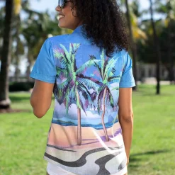 Short Sleeve Shirts|Rsvlts|RSVLTS Her Name Is Rio – Women's KUNUFLEX Short Sleeve Shirt