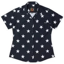 Short Sleeve Shirts|Americana|RSVLTS Hubble – Women's KUNUFLEX Short Sleeve Shirt (Legends Edition)