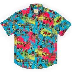 Wwe|Paging Mr. Morrow|WWE Hulk Hogan vs. Ultimate Warrior – KUNUFLEX Short Sleeve Shirt