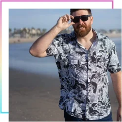 Short Sleeve Shirts|Paging Mr. Morrow|RSVLTS Hutstepper – KUNUFLEX Short Sleeve Shirt