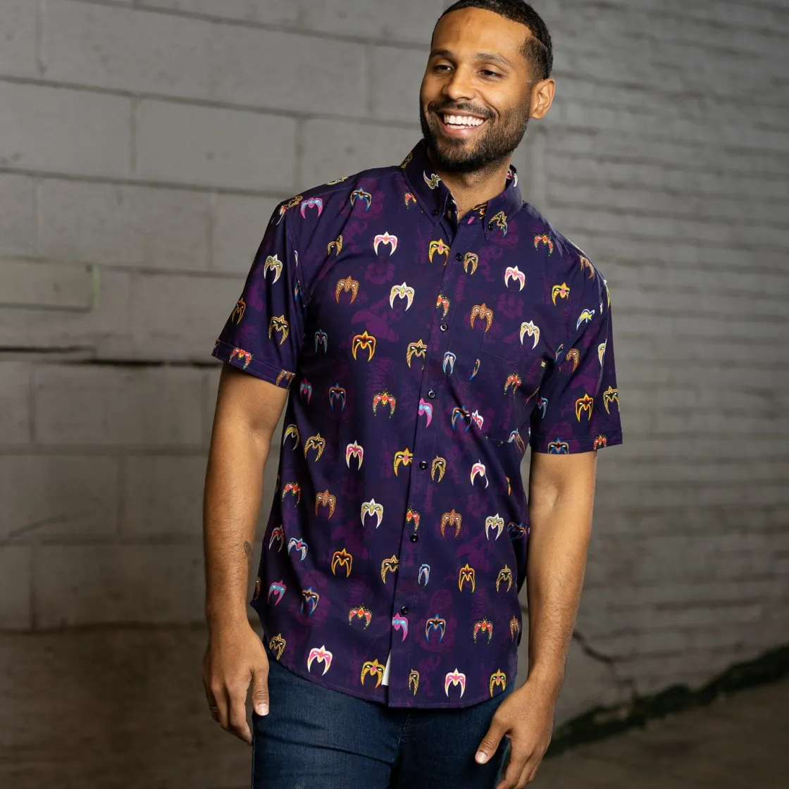Wwe|Paging Mr. Morrow|WWE I Am The Ultimate Warrior – KUNUFLEX Short Sleeve Shirt