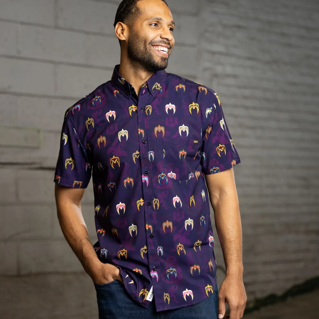 Wwe|Paging Mr. Morrow|WWE I Am The Ultimate Warrior – KUNUFLEX Short Sleeve Shirt