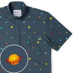 Short Sleeve Shirts|Short Sleeves|RSVLTS Intergalactic Planetarium – KUNUFLEX Short Sleeve Shirt