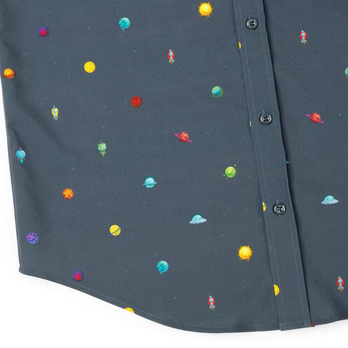 Short Sleeve Shirts|Short Sleeves|RSVLTS Intergalactic Planetarium – KUNUFLEX Short Sleeve Shirt