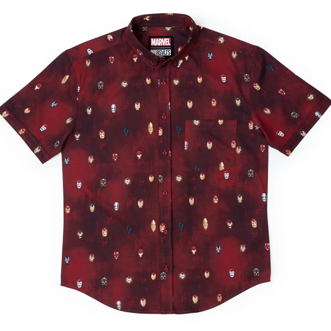 Iron Man|Marvel|Marvel Iron Man “Lil Starks” – KUNUFLEX Short Sleeve Shirt
