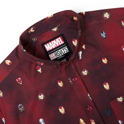 Iron Man|Marvel|Marvel Iron Man “Lil Starks” – KUNUFLEX Short Sleeve Shirt