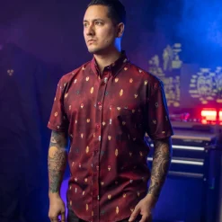 Iron Man|Marvel|Marvel Iron Man “Lil Starks” – KUNUFLEX Short Sleeve Shirt