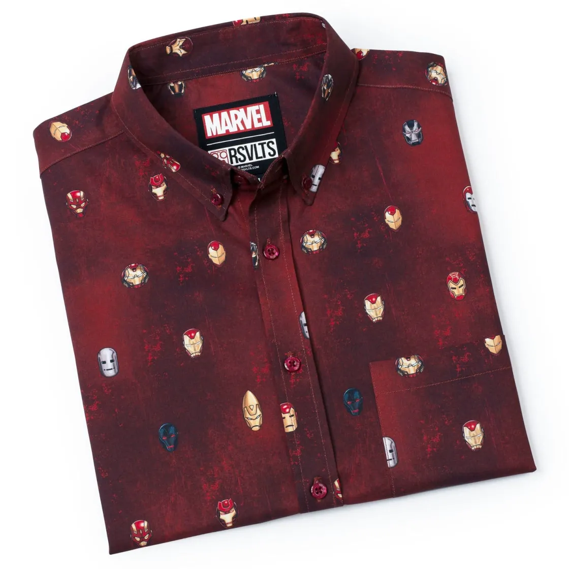 Iron Man|Marvel|Marvel Iron Man “Lil Starks” – KUNUFLEX Short Sleeve Shirt