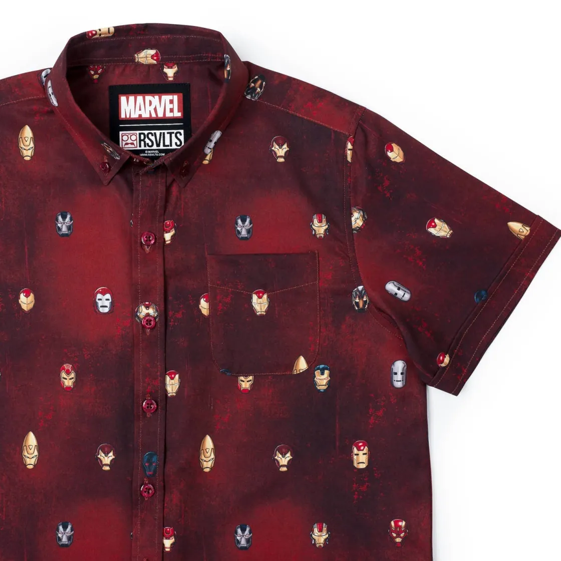 Iron Man|Marvel|Marvel Iron Man “Lil Starks” – Youth KUNUFLEX Short Sleeve Shirt