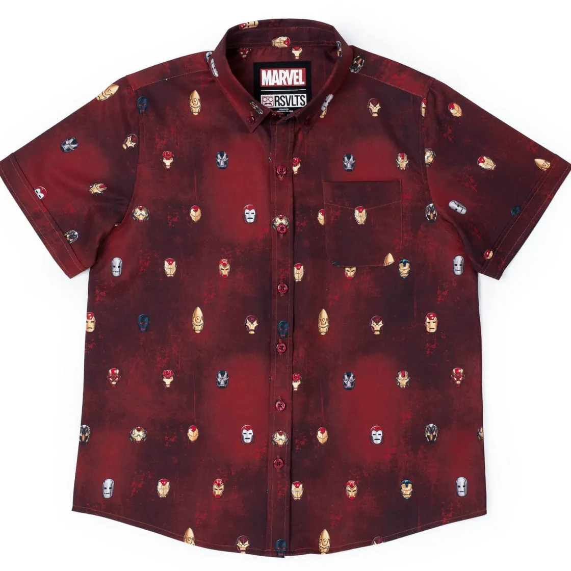 Iron Man|Marvel|Marvel Iron Man “Lil Starks” – Youth KUNUFLEX Short Sleeve Shirt
