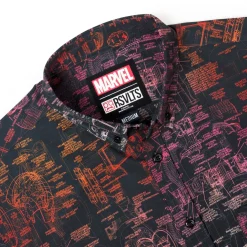 Iron Man|Marvel|Marvel Iron Man “The J.A.R.V.I.S.” – KUNUFLEX Short Sleeve Shirt