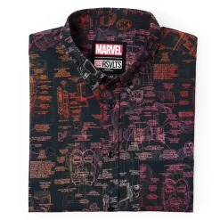 Iron Man|Marvel|Marvel Iron Man “The J.A.R.V.I.S.” – KUNUFLEX Short Sleeve Shirt