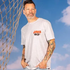 Jaws|Tees|Jaws 50th Anniversary "Boat Breaker" – Crewneck Tee