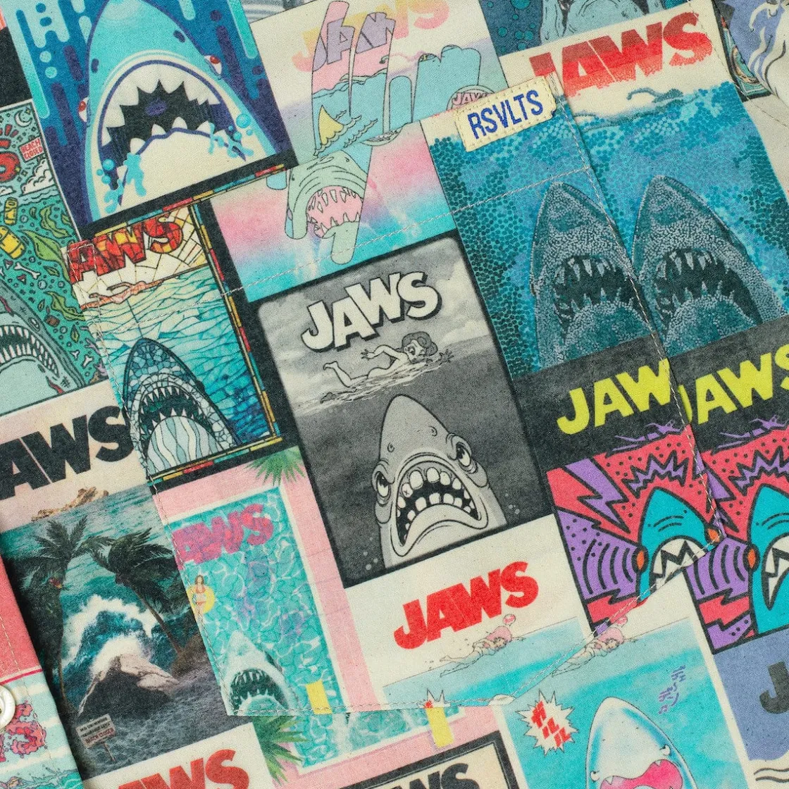 Jaws|Short Sleeves|Jaws 50th Anniversary "Great White Gallery" – KUNUFLEX Short Sleeve Shirt