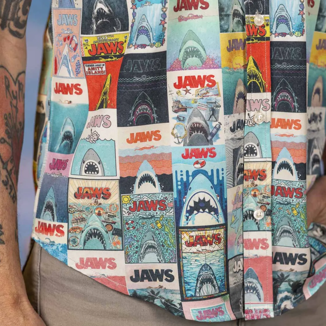 Jaws|Short Sleeves|Jaws 50th Anniversary "Great White Gallery" – KUNUFLEX Short Sleeve Shirt