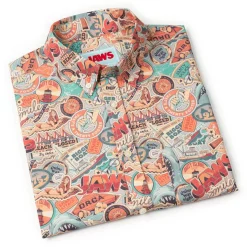 Jaws|Short Sleeves|Jaws 50th Anniversary