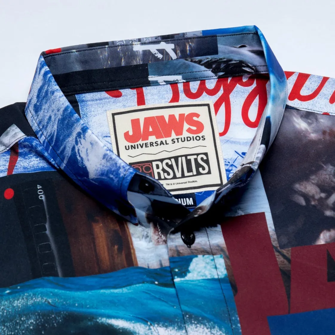 Jaws|Short Sleeves|Jaws "The Beach is Closed" – KUNUFLEX Short Sleeve Shirt