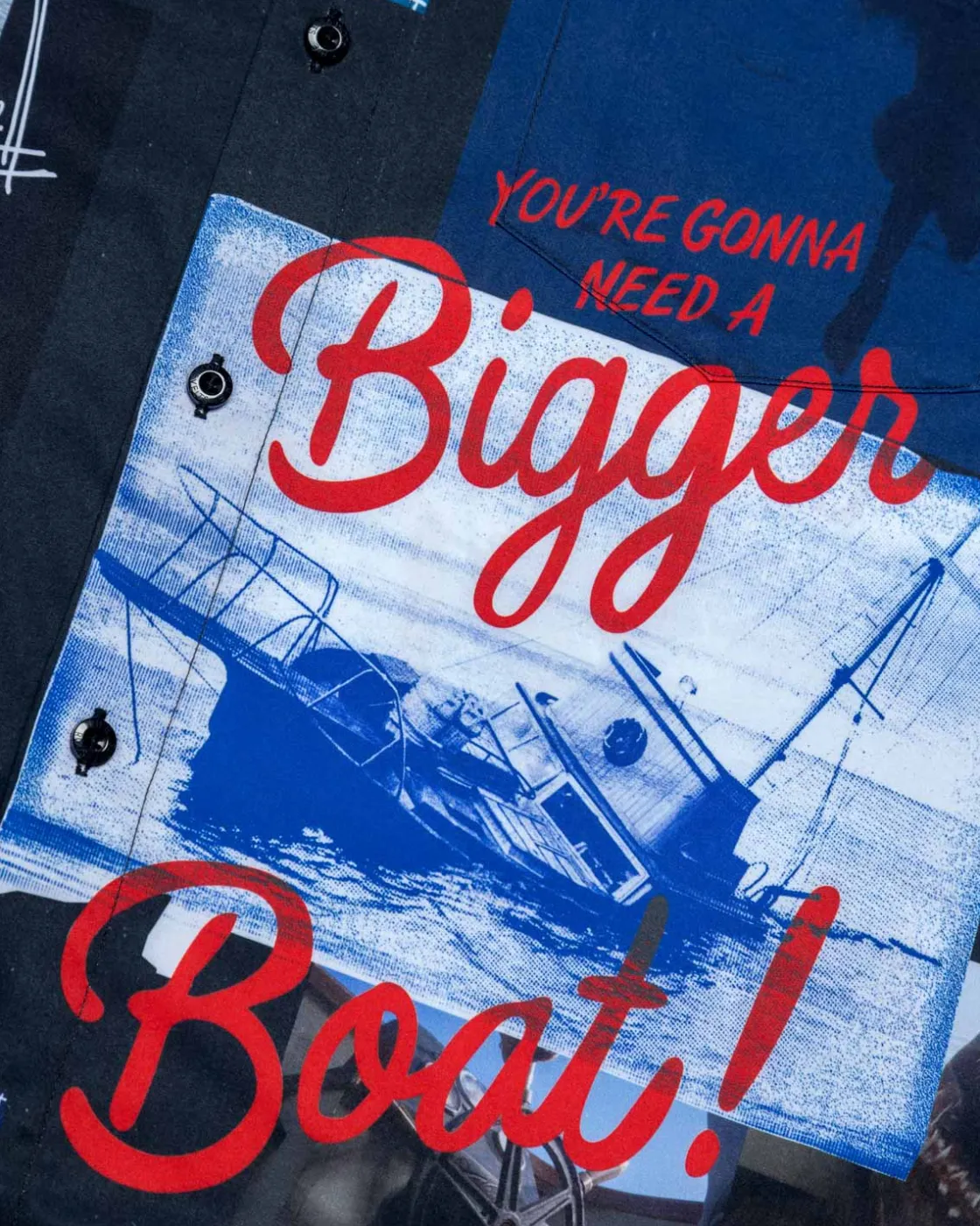 Jaws|Short Sleeves|Jaws "The Beach is Closed" – KUNUFLEX Short Sleeve Shirt
