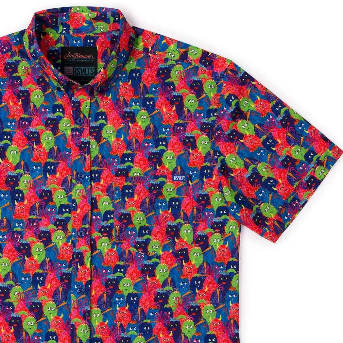 Jim Henson|Short Sleeves|Jim Henson "Curious Creatures" – KUNUFLEX Short Sleeve Shirt