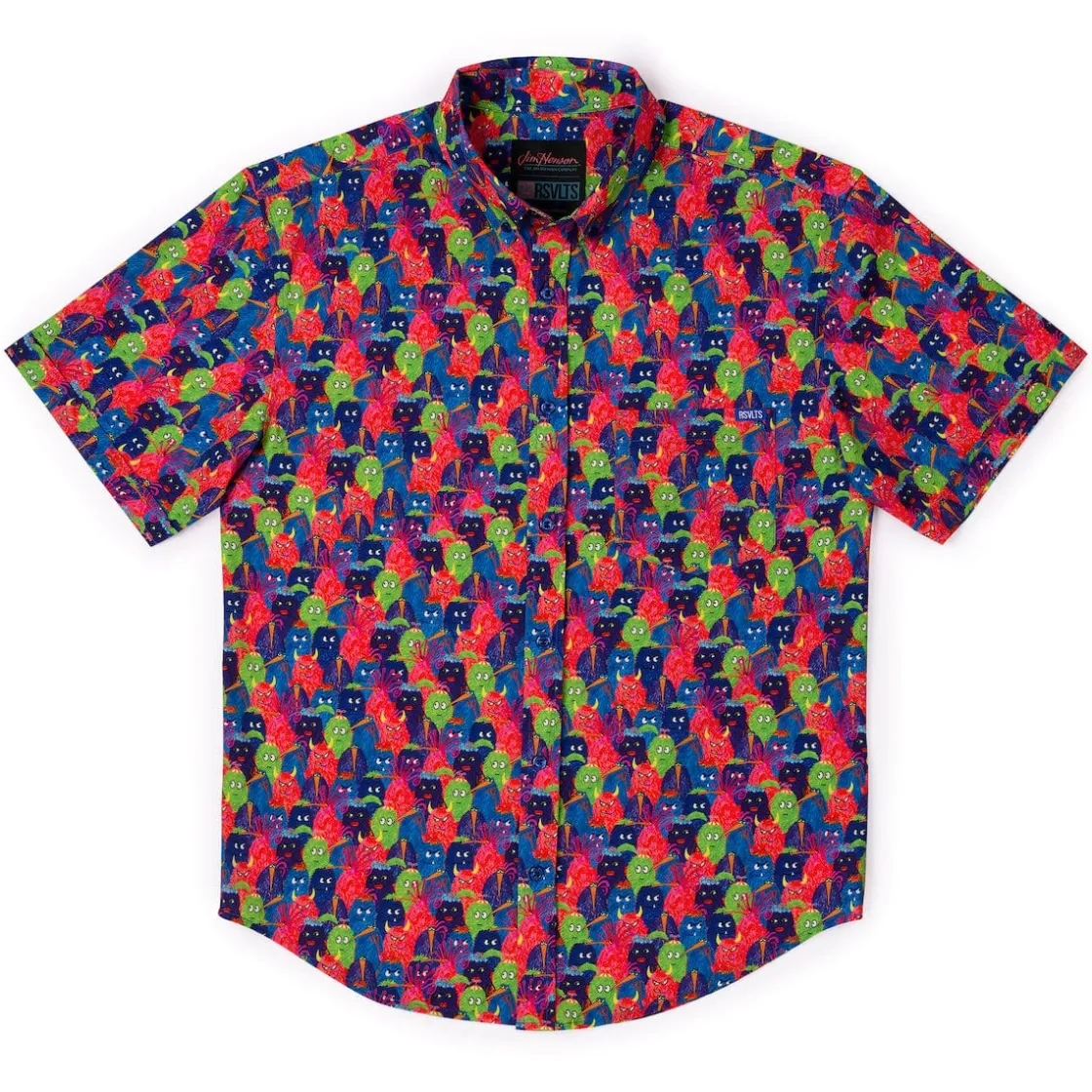 Jim Henson|Short Sleeves|Jim Henson "Curious Creatures" – KUNUFLEX Short Sleeve Shirt