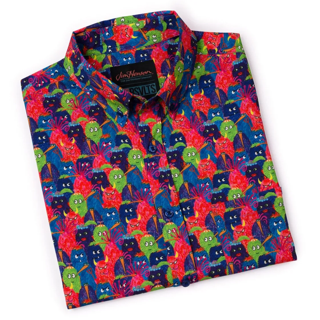 Jim Henson|Short Sleeves|Jim Henson "Curious Creatures" – KUNUFLEX Short Sleeve Shirt