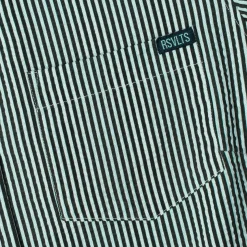 Short Sleeve Shirts|Rsvlts|RSVLTS John, My Boy! – Women's Stretch Seersucker Short Sleeve Shirt