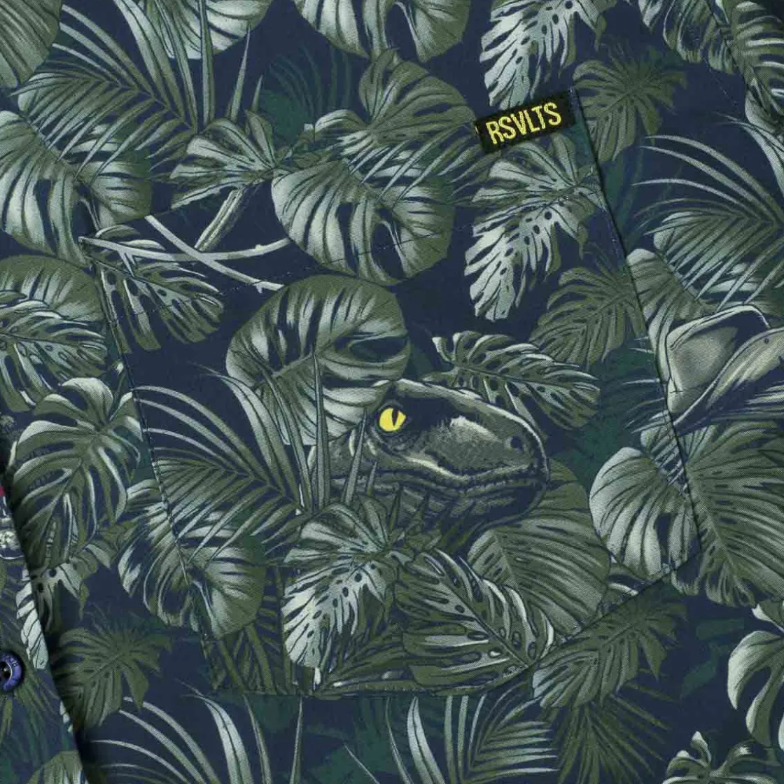 Paging Mr. Morrow|Jurassic Park|Jurassic Park "Clever Girl" – KUNUFLEX Short Sleeve Shirt