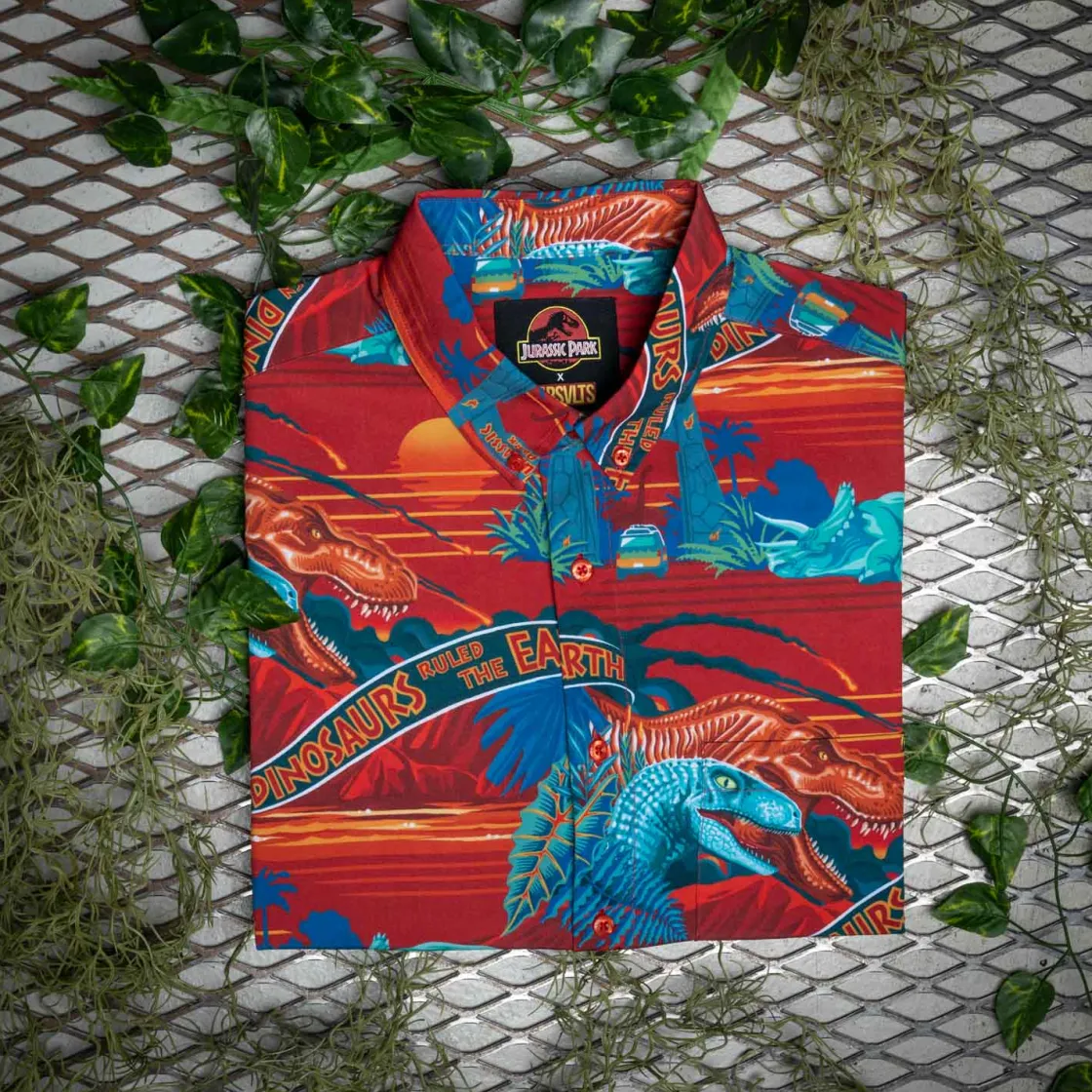 Paging Mr. Morrow|Jurassic Park|Jurassic Park "Don't Move" – KUNUFLEX Short Sleeve Shirt