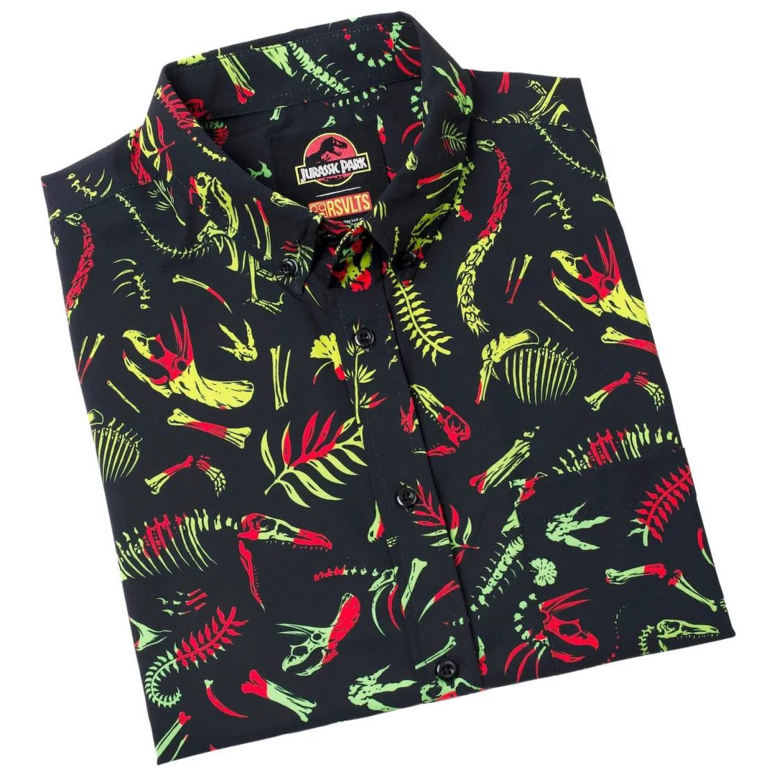 Jurassic Park|Jurassic Park|Jurassic Park "Fossil Records" – KUNUFLEX Short Sleeve Shirt