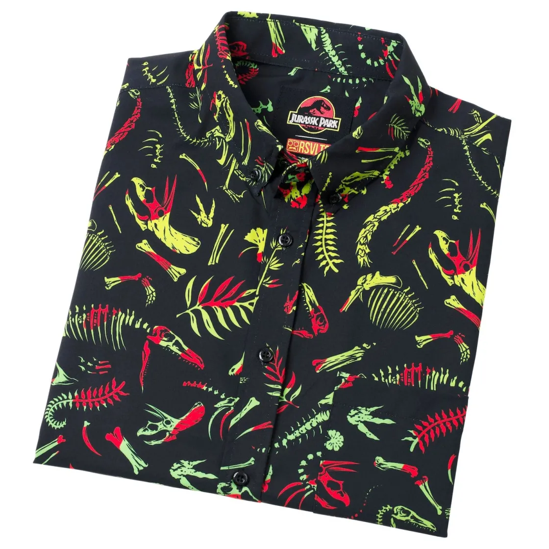 Jurassic Park|Jurassic Park|Jurassic Park "Fossil Records" – KUNUFLEX Short Sleeve Shirt