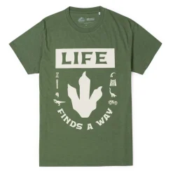 Jurassic Park|Jurassic Park|Jurassic Park "Life Finds a Way" – Crewneck Tee