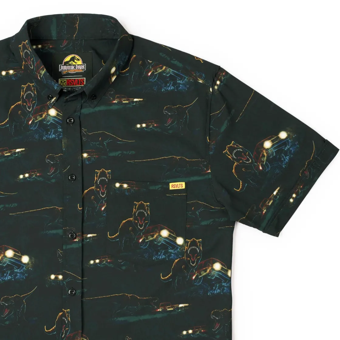 Jurassic Park|Jurassic Park|Jurassic Park “Must Go Faster" – KUNUFLEX Short Sleeve Shirt