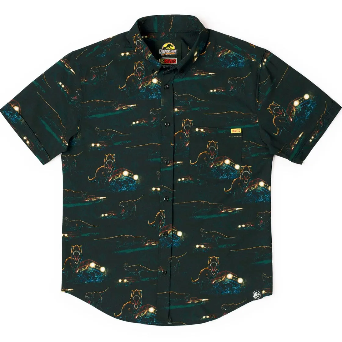 Jurassic Park|Jurassic Park|Jurassic Park “Must Go Faster" – KUNUFLEX Short Sleeve Shirt