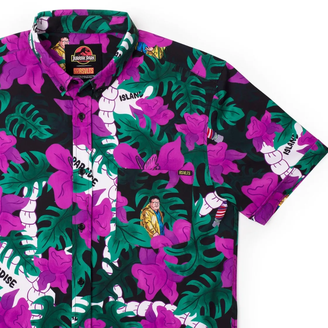Jurassic Park|Jurassic Park|Jurassic Park "Nobody Cares" – KUNUFLEX Short Sleeve Shirt
