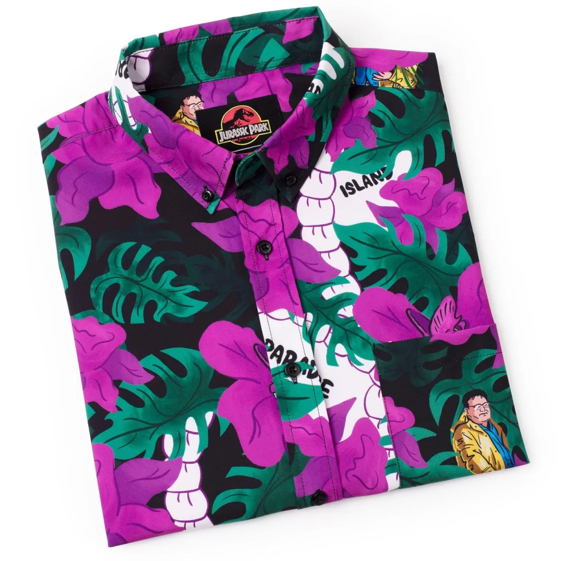 Jurassic Park|Jurassic Park|Jurassic Park "Nobody Cares" – KUNUFLEX Short Sleeve Shirt